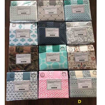 Buone lenzuola da letto in microfibra da 6 pezzi set 80gm 100% poliestere per NO riempimento e imballaggio