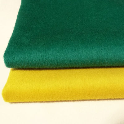 Cappotti invernali personalizzati Tessuto di velluto 90% lana 10% alpaca Super morbido unilaterale spazzolato