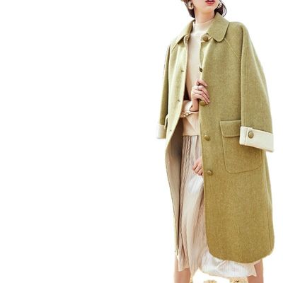Tessuto di abbigliamento di dimensioni superiori di lana piena e magra con sensibilità morbida e disegni personalizzati