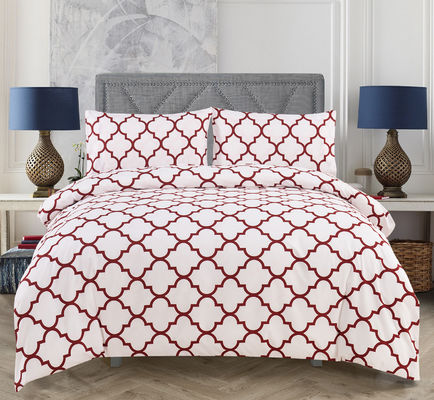 Super Soft Brushed Microfiber Duvet Cover Set 4pcs 1.5-2 Kg per l'anniversario di matrimonio
