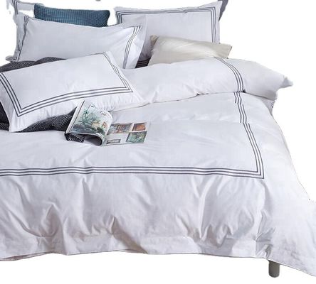 60 Conteggio Indumenti puliti Lenzuola di cotone per dormire comodamente negli alberghi