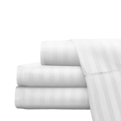 Comodo poliestere spazzolato hotel lenzuola da letto e coperta set dimensioni personalizzate