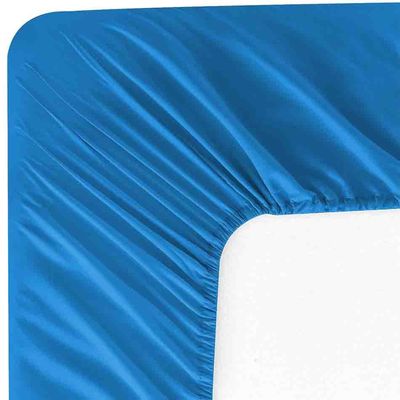100% di poliestere solido in tessuto di microfibra Set di lenzuola da letto piatta 4 o 6pcs lavabile