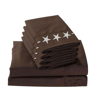 Western Peak 6pcs ricamo stella carta set lavabile macchina lavaggio 100% poliestere