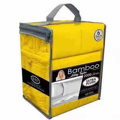 Standard Nazionali Di Grado Di Colore Difficile Bambù Serie 2200 Set di fogli di microfibra spazzolato 6pcs