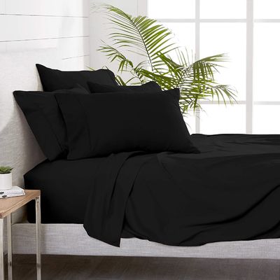 Super Soft Microfiber 1800 Thread Count Letto Set 6pcs Stile Europeo e Americano