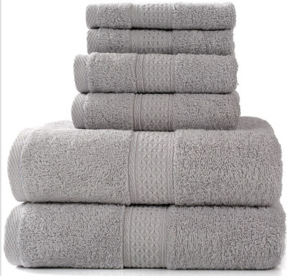 Asserventi di cotone a maglia molto assorbiti e morbidi 3 pezzi per il bagno
