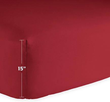 100% poliestere in microfibra semplice 5mm trim set di lenzuola da letto di lusso per 6pcs a Xinpai