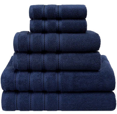 Asserventi di cotone a maglia molto assorbiti e morbidi 3 pezzi per il bagno