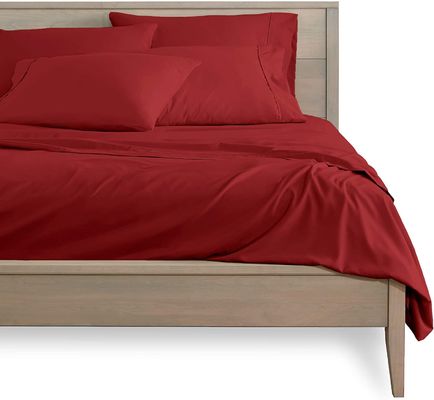 100% poliestere in microfibra semplice 5mm trim set di lenzuola da letto di lusso per 6pcs a Xinpai