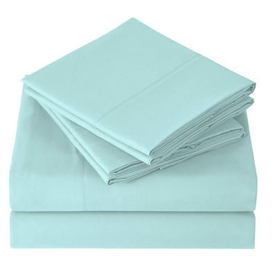 6 PC Set di biancheria da letto in microfibra super morbida resistente alle rughe e alla sbiadimento per tasche profonde da 14'