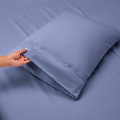 6pcs Soft Brushed 2200 Conteggio dei fili Foglio di tessuto di bambù Set senza riempimento Lavabile in macchina