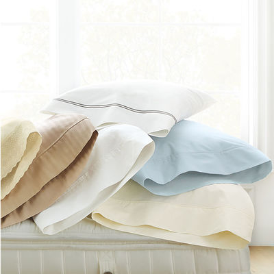 Set di biancheria da letto per bambini 100% poliestere ricamo a corda a strisce lenzuola da letto 3pcs e 4pcs