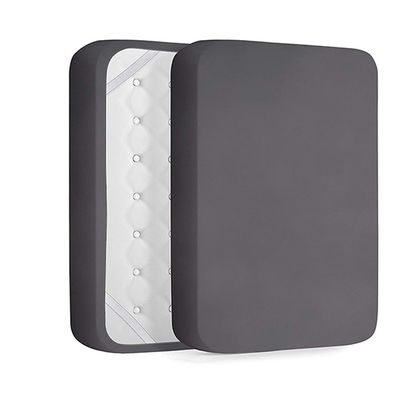 Ultra Soft Deep Pocket Fitted Bottom Sheet Room Space Camera da letto Densità di tessuto 133 * 60