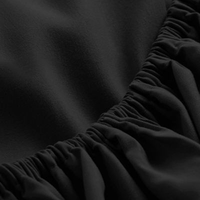 Ultra Soft Deep Pocket Fitted Bottom Sheet Room Space Camera da letto Densità di tessuto 133 * 60