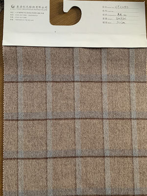 Tessili di lana pesante da 870 g miscela di tessuti di lana a sbarro Filati di tartano Tessili di lana tinti per cappotto