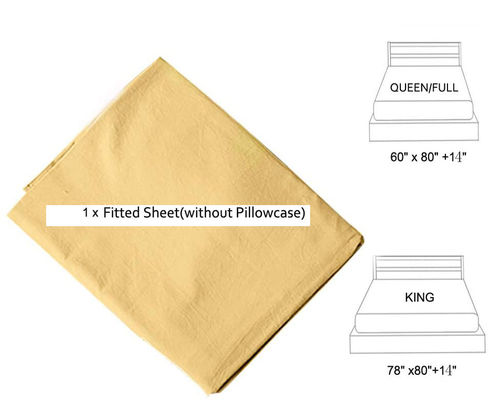 Piatto di tessuto più economico per materasso 8 o 14 pollici 4 Way Stretch Microfiber 75gm