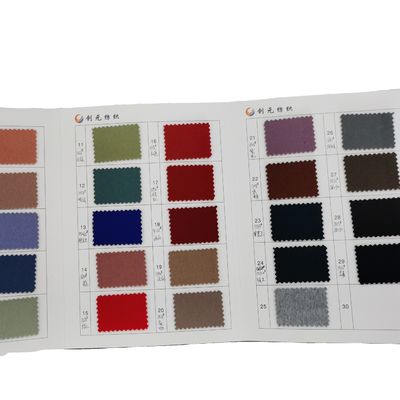 Tessuto di lana morbida personalizzato 50% poliestere 50% cappotto per l'autunno-inverno