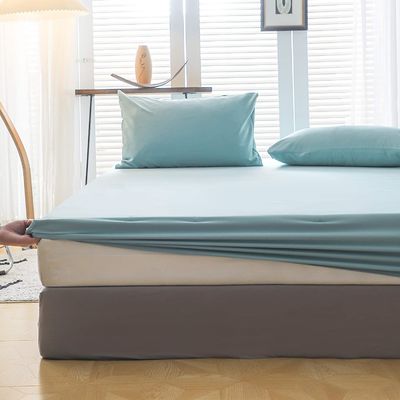 200 cc di biancheria da letto in poliestere 1 lenzuolo e 2 coperte per cuscini per una buona notte di sonno