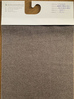 Tessuto di lana morbida personalizzato 50% poliestere 50% cappotto per l'autunno-inverno