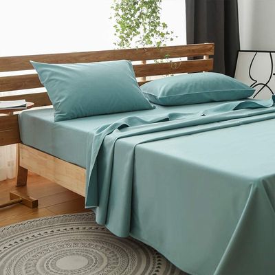 Anti-acari della polvere lenzuola da letto libera da rughe e morbide imposta regolazione della temperatura 3PCS 4 PCS