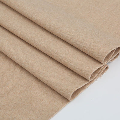 Tissu da giacca di alpaca con disegno tinto