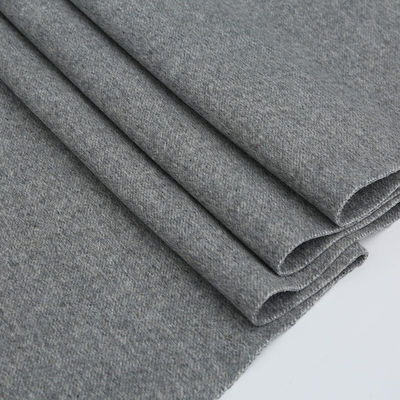 Tissu da giacca di alpaca con disegno tinto