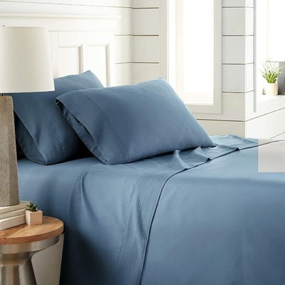 Trasforma la tua camera da letto con il set di lenzuola in microfibra piatta 133 * 60 densità di tessuto
