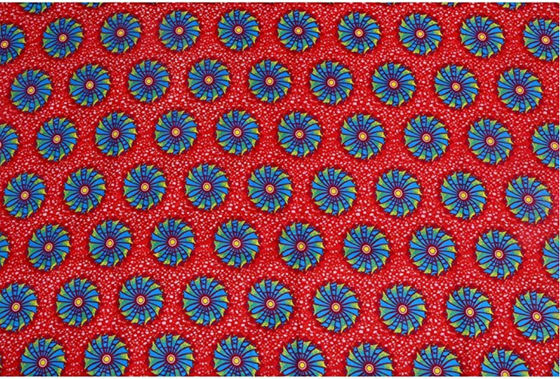 40X40 Conteggio di filati Tessuto satinato Stampe di cera africana Ghana Hitarget Vera cera di prim'ordine