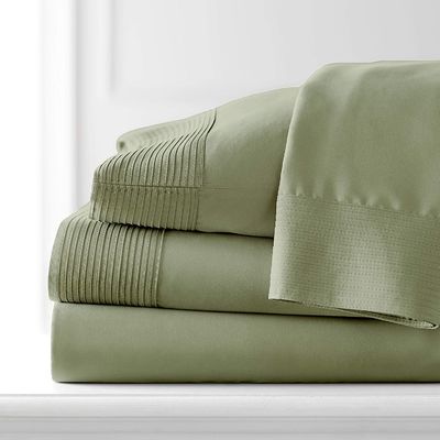 100% poliestere fresco traspirante lussuoso flettato freccia 4 pezzi lenzuola da letto 4PCS