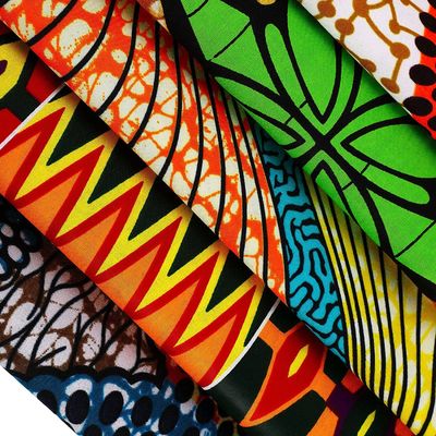 Tessuto di cotone tessuto di cera per abiti africani
