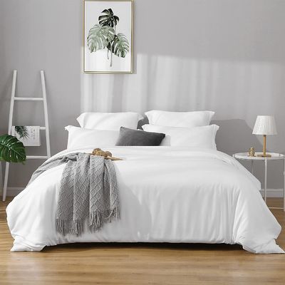 Set di coperte per coperte di microfibra super morbida e spazzolata 3pcs 4pcs Tieni il letto pulito e fresco