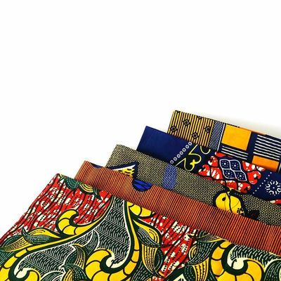 135gm Tessuto di cera reale Stampe di cera africana Resistente all'acqua e per abbigliamento di moda