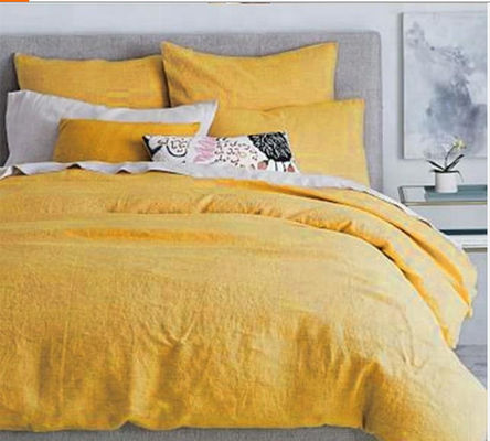 Lenzuola di lino lavata pura Set di biancheria da letto di lino europea personalizzabile e può essere personalizzato