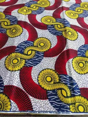 135gm Tessuto di cera reale Stampe di cera africana Resistente all'acqua e per abbigliamento di moda