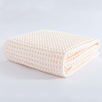 Cotton morbido Waffle Tissue Blanket 1pc quantità lavato e tinto Perfetto per il bambino