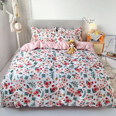 Trasforma la tua camera da letto con lenzuola e custodie di piante stampate al 100% in poliestere