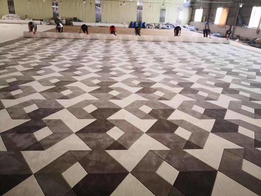 Tappeto in lana e seta di Selanda di forma personalizzata e di stagione 100% fatto a mano per il soggiorno