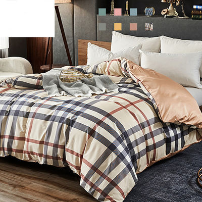 Set di lenzuola di cotone traspirante e durevole, con disegno stampato moderno per un sonno confortevole