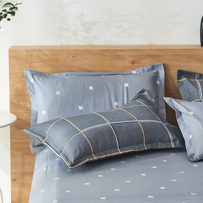 100% tessuto di poliestere King Size biancheria da letto Set con copertura di copriletto e lenzuola piatta