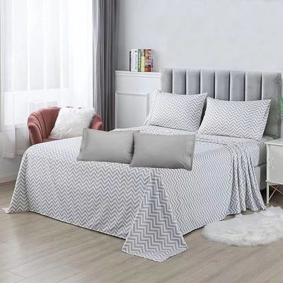 Stoffa in microfibra per camera da letto 80 grammi 100% lenzuola da letto in poliestere Set 4pcs in stile moderno