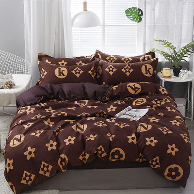 Set di biancheria da letto africana per la camera da letto con 300tc di filato e stampa di fogli personalizzati
