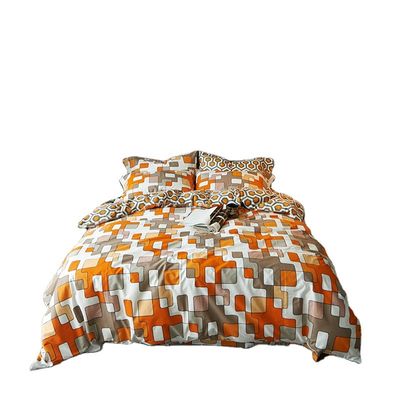 Modello Tintato di Filato 100% Bambù Copertina Set Stile Moderno con Copertine da Letto