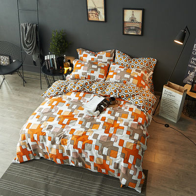 Modello Tintato di Filato 100% Bambù Copertina Set Stile Moderno con Copertine da Letto