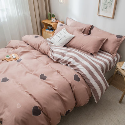 Adulto Grado A 100% Bambù Set di copriletto per letti con set di copertura per copriletto con modello di marmo