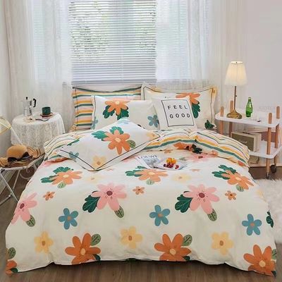 Adulto Grado A 100% Bambù Set di copriletto per letti con set di copertura per copriletto con modello di marmo