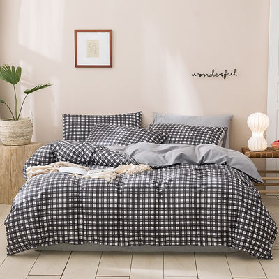4 Pcs Modello Massello 100% Francese Puro Soft Durable Lenzuola da letto di lino Set di copertura di copriletto
