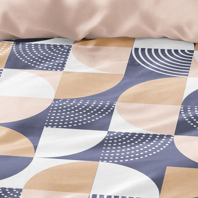 Home Tessile Carta Piatta Geometrica Stampata Copertura Letto Tela Morbida 4 Pcs Quantità