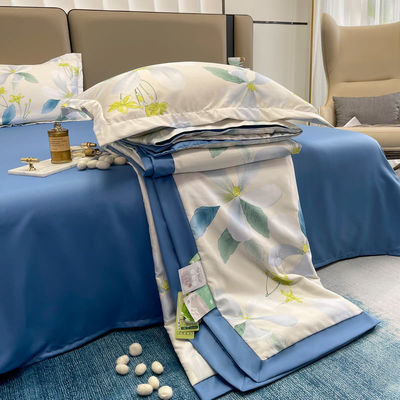 Solid Pattern 300TC Set di lenzuola di bambù di lusso per la personalizzazione e il sonno confortevole