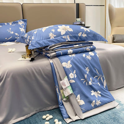 Solid Pattern 300TC Set di lenzuola di bambù di lusso per la personalizzazione e il sonno confortevole